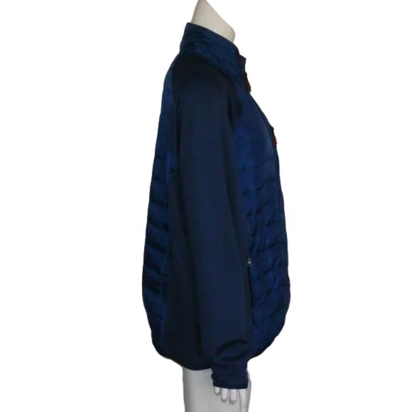 ORVIS Coat, L, Blue, Quilted Body, Zipper front, Pockets, Long sleeve - Picture 6 of 14